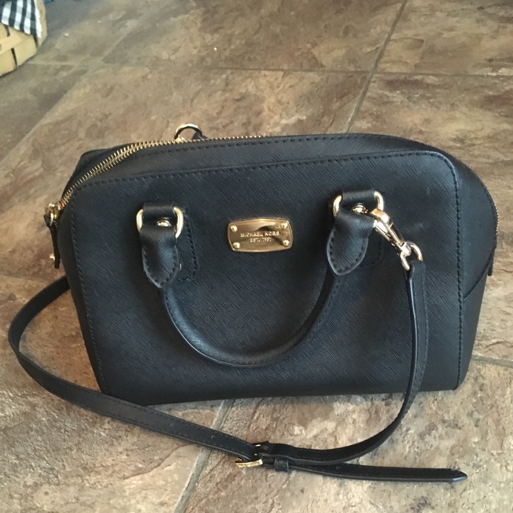 Classy black Michael Kors purse